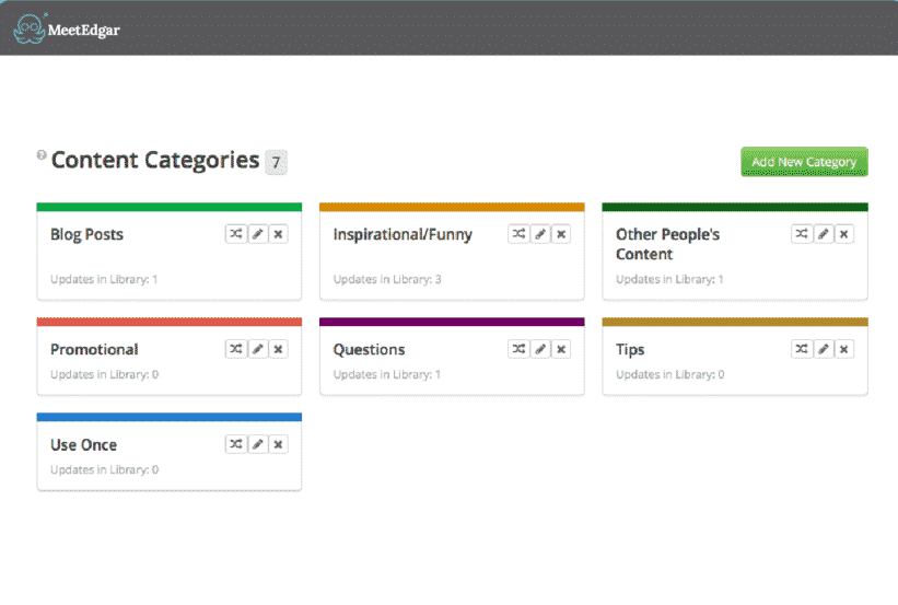 MeetEdgar social media automation