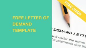 Free Letter of Demand Template