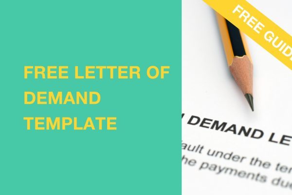 Free Letter of Demand Template